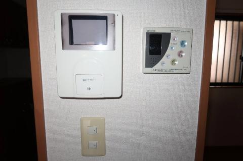 セキュリティ　カメラ付インターホン（イメージ）