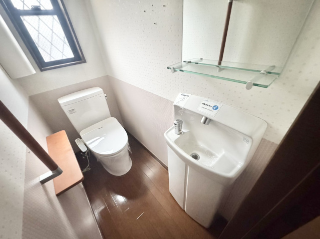 前橋市城東町賃貸戸建てのトイレ写真