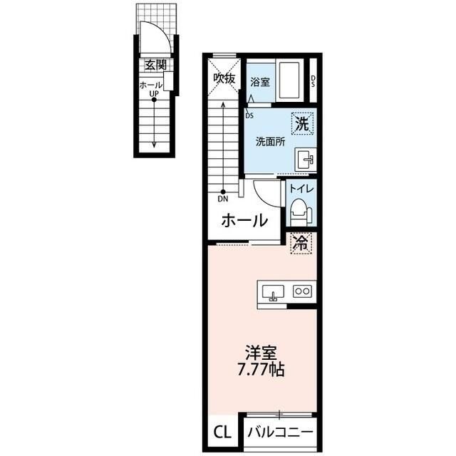 サクラROOMの間取り写真