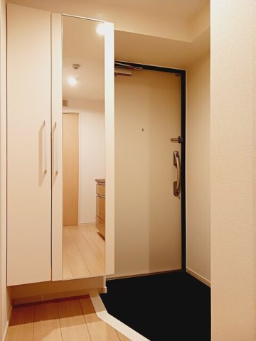 玄関　落ち着いた玄関です