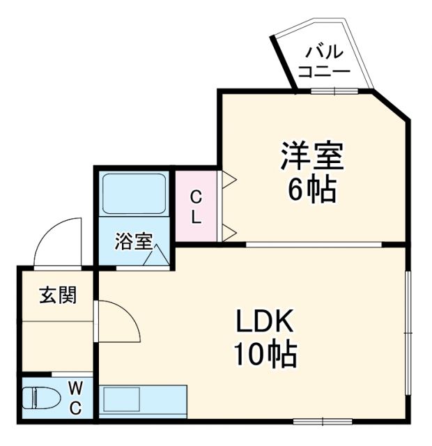 クリオコート梅田EASTの間取り写真