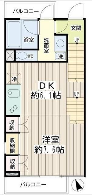 FLEG自由が丘ELの間取り写真