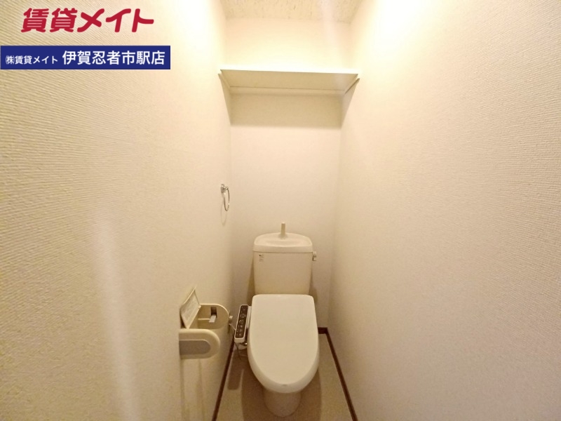 トイレ　同物件別部屋写真