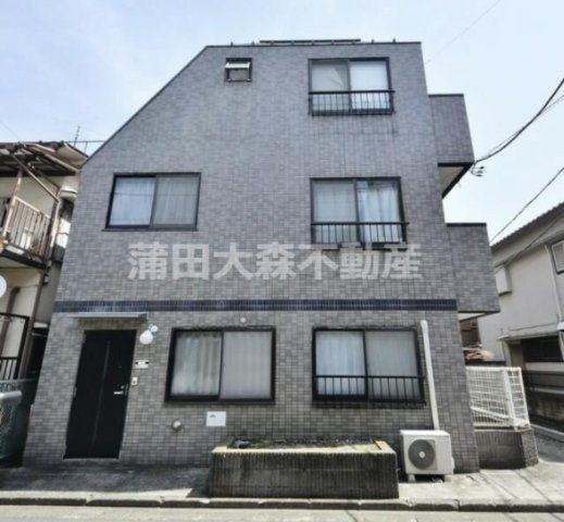 建物外観　1995年8月築　鉄骨造地上3階建て　東京都大田区池上4丁目