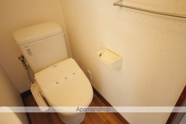 京王線 長沼駅 徒歩21分 3階建 築42年のトイレ写真