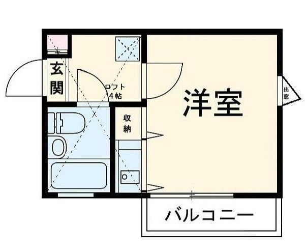 コーポステラの間取り写真
