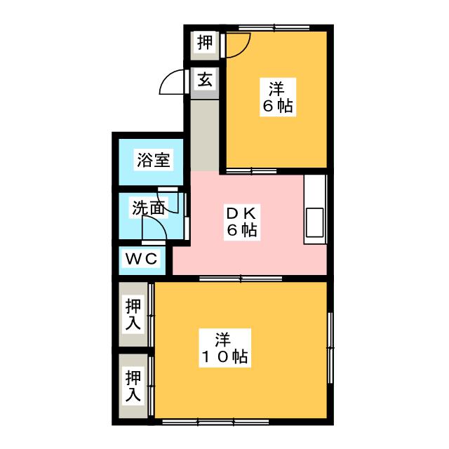 ダイワハイツの間取り写真