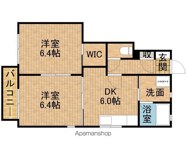 ＪＲ東海道本線 磐田駅 バス乗車時間：10分 最寄りバス停で下車 徒歩5分 2階建 築22年の間取り写真