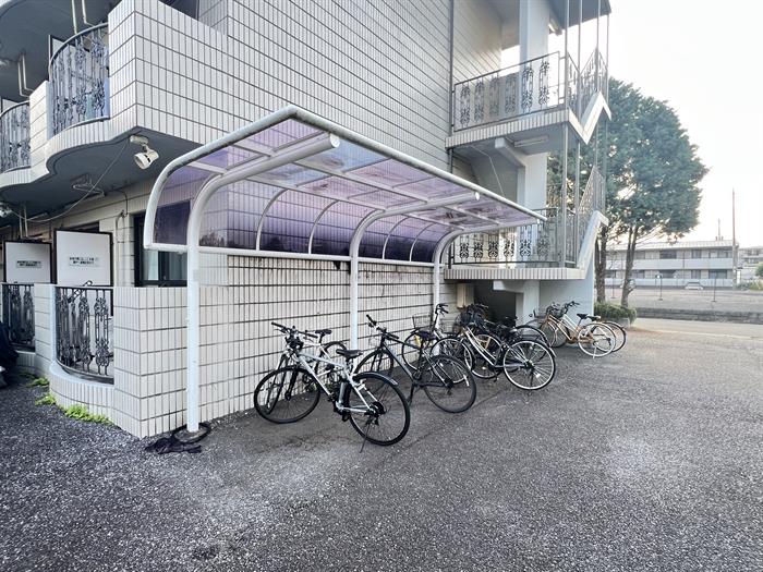 その他　自転車置き場があります。