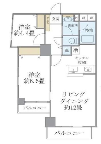 東京メトロ日比谷線 仲御徒町駅 徒歩7分 9階建 築19年の間取り写真