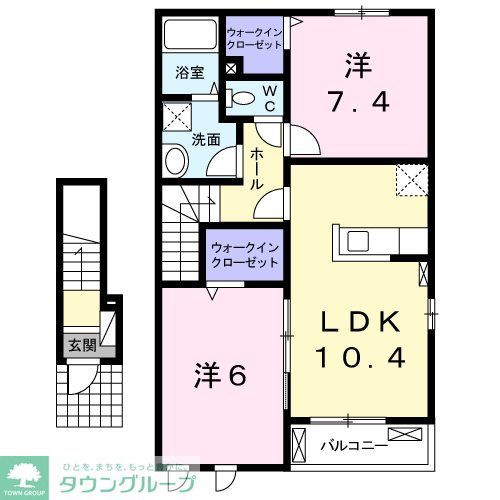 ソレアード カーサIIの間取り写真