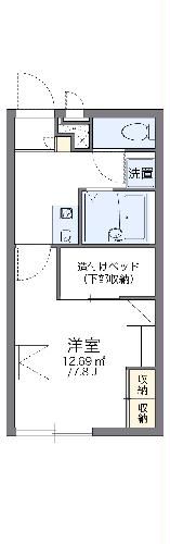 レオパレス仙元山の間取り写真