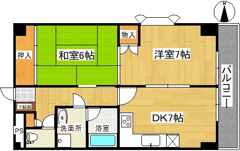 メゾンロワイヤルの間取り