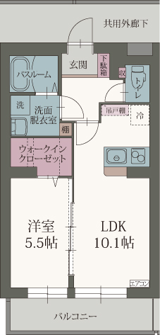 【アルカディアの間取り】