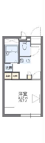 レオパレス城下京町の間取り