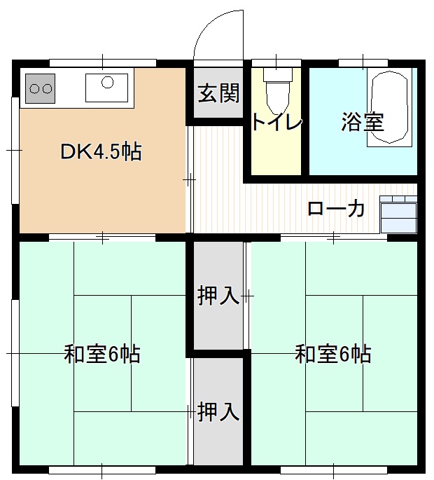 ソレイユ虹が丘の間取り