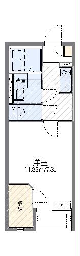 レオネクスト萩ヶ丘の間取り