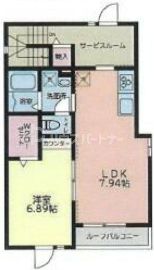 豊島区東池袋のアパートの間取り