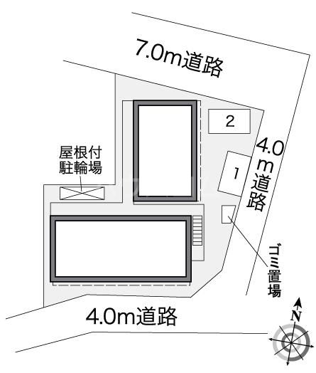 【レオパレスＲＥＤ　ＥＣＨＯのその他共有部分】