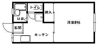 パークハイツカンパネルラの間取り