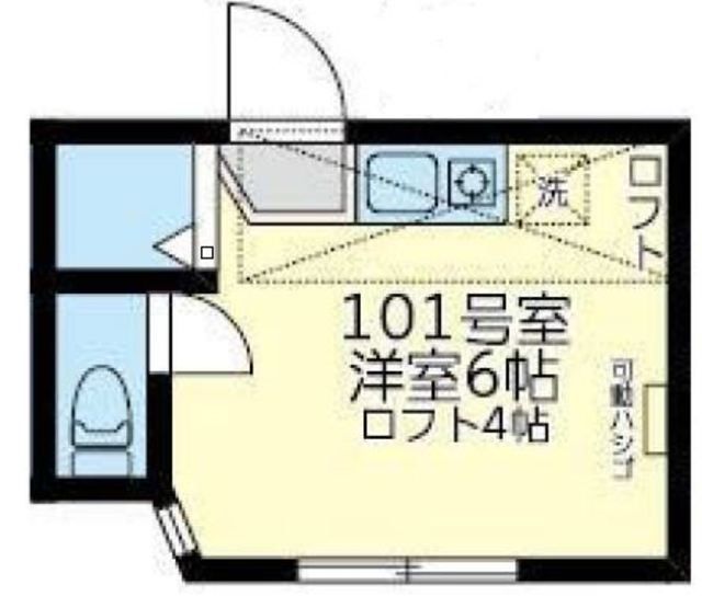 ユナイトあさひマルレーヌの間取り