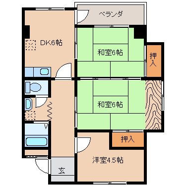 辻ニュータウンの間取り