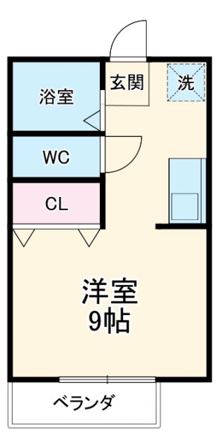 イーストヒル美濃の間取り