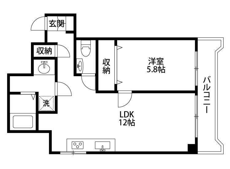 サンテラス石宮の間取り