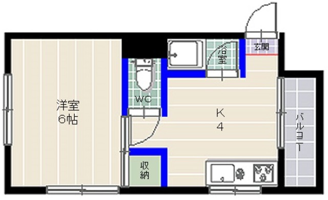 パールハイツの間取り