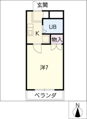 ＬＯＲＭ　Ｋ２の間取り