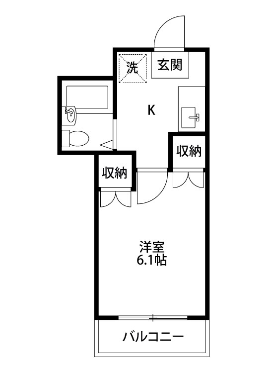 KRビルの間取り