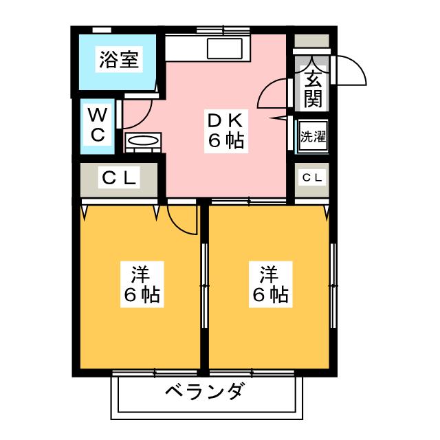 ラヴィッサンヴィーの間取り