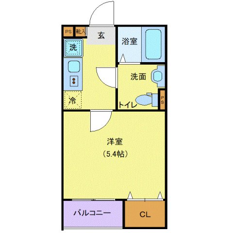 エクセラン所沢の間取り