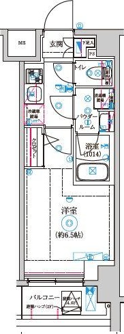 杉並区高井戸東のマンションの間取り