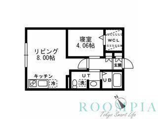 プライムアーバン洗足の間取り