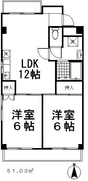 ニュー八源ビルの間取り