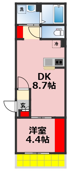 アウレリオ東千葉の間取り