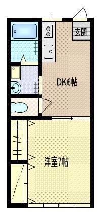 プチキャリコIIの間取り