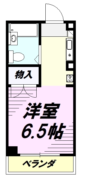 八王子市片倉町のマンションの間取り