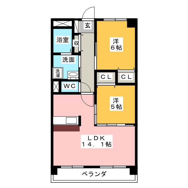 エルヴィータの間取り