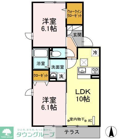 コンフォート湘南山手　Iの間取り