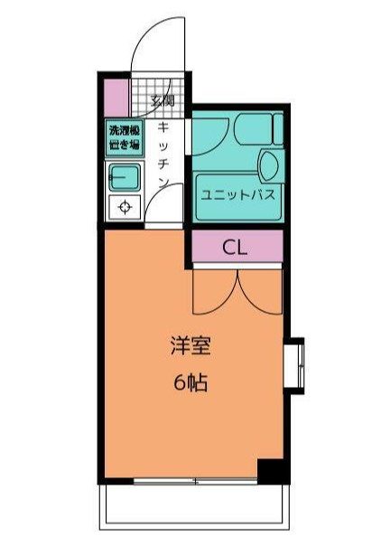 川崎市麻生区万福寺のマンションの間取り