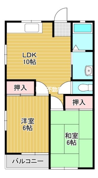 クリオネの間取り