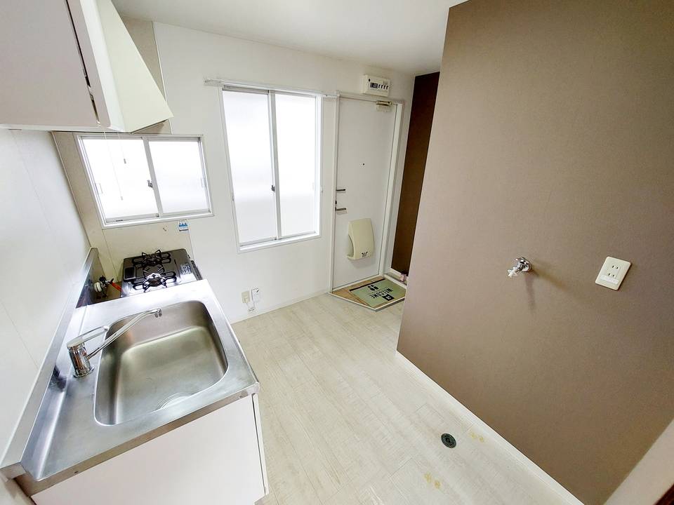 洗面設備　洗濯機置場