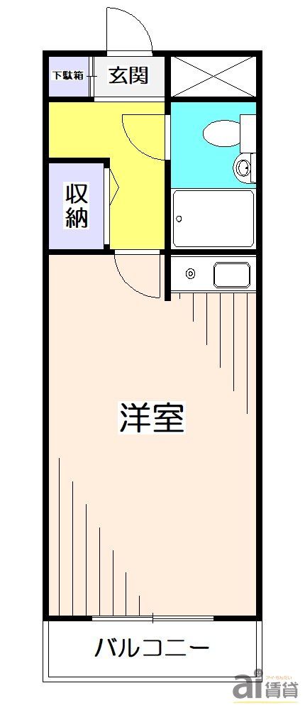 ライオンズマンション清瀬第２の間取り