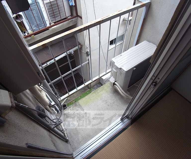 バルコニー　北向きバルコニーです。