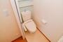 トイレ　ゆったりとした空間のトイレです