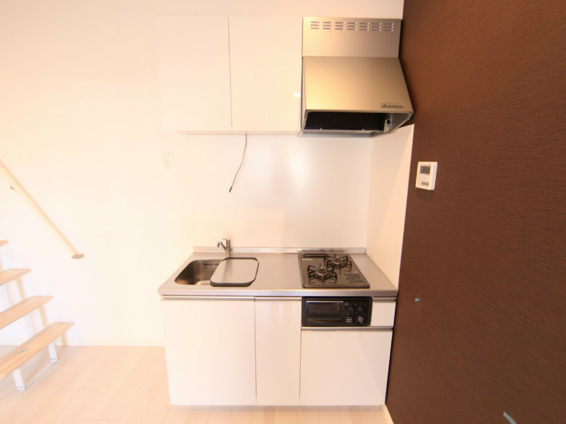 キッチン　システムキッチン（ガス2口グリル）冷蔵庫レンジ等用意できます