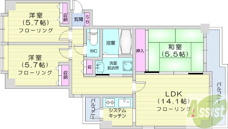 間取り図