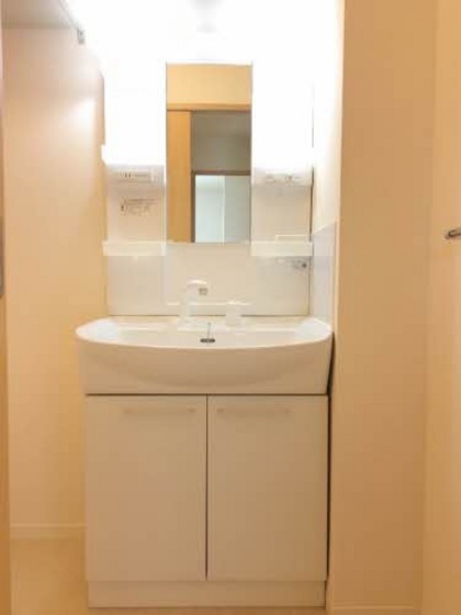 洗面設備　※他号室の写真です